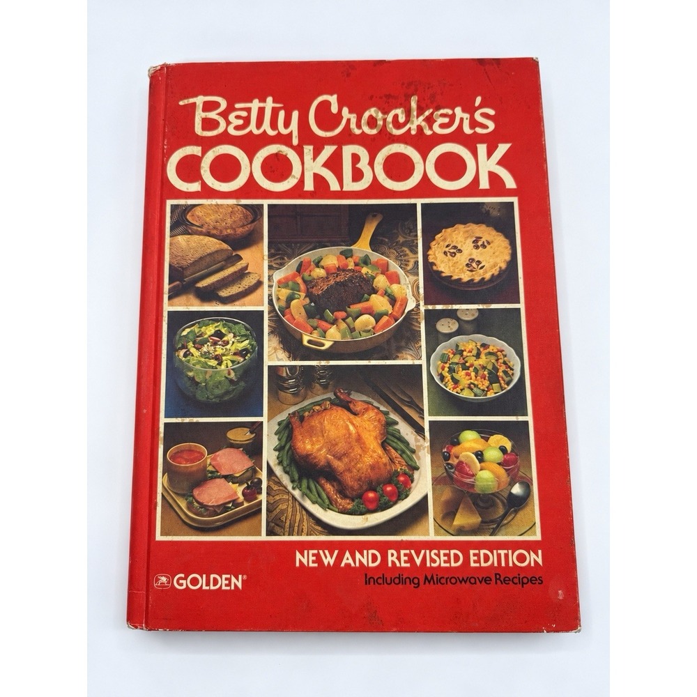 Betty Crocker's Cookbook New Revised Edition 1980 Vintage Hardcover